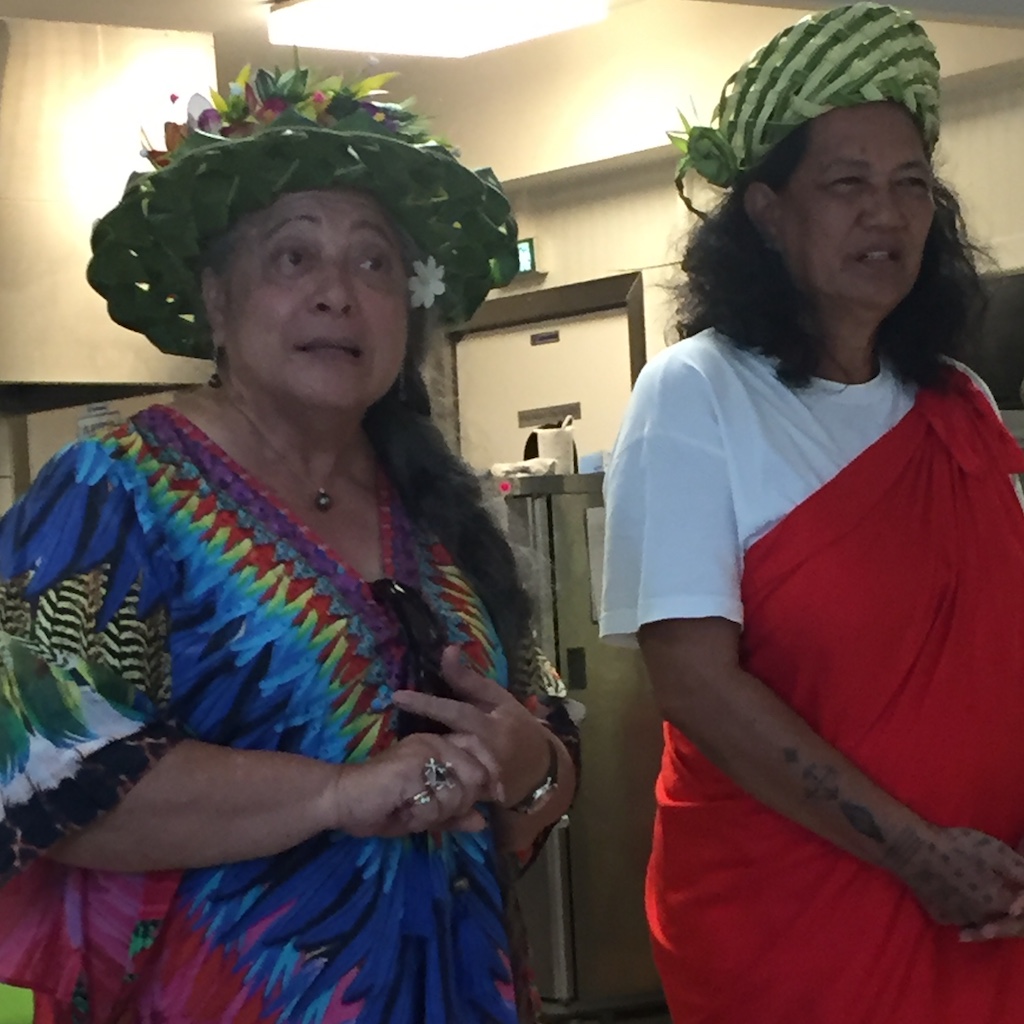 rep from Cook Islands and Hinano