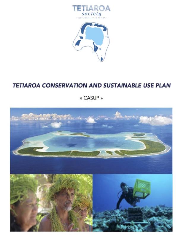 read the pdf: Tetiaroa Conservation and Sustainable Use Plan