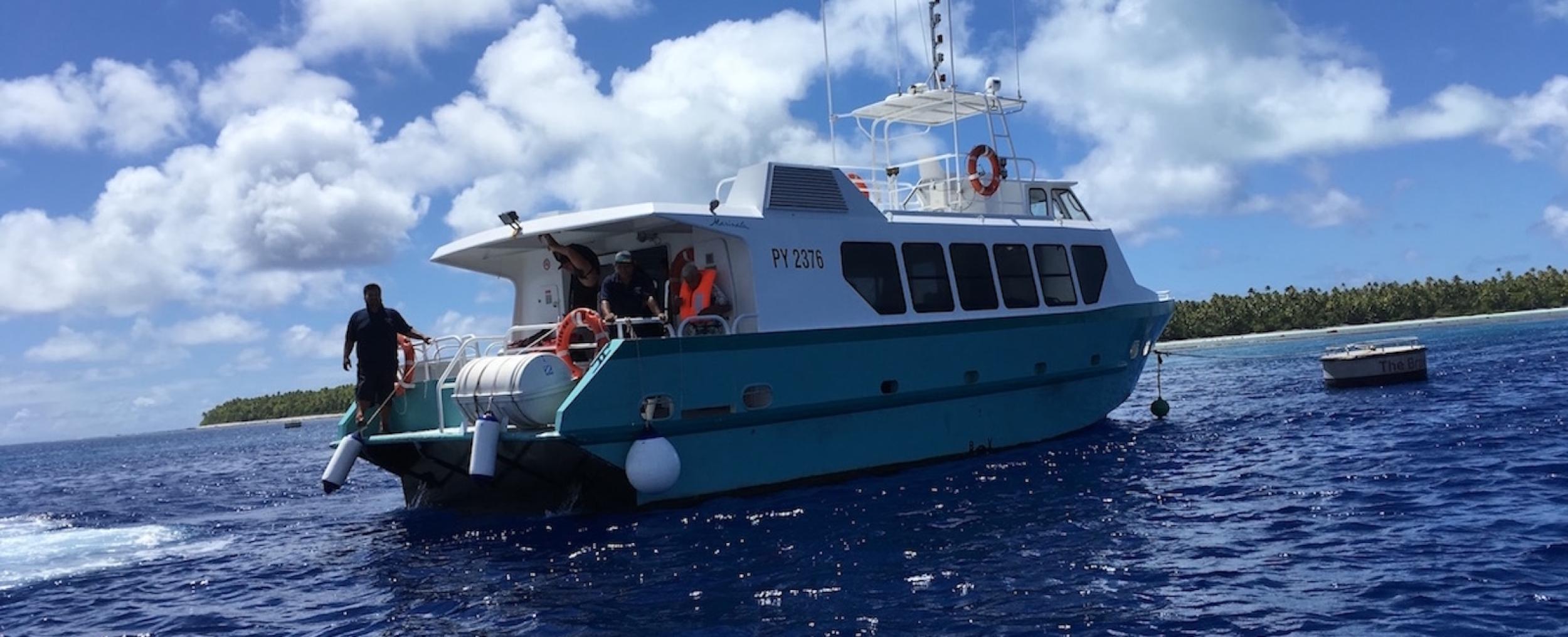 ferry to Tetiaroa