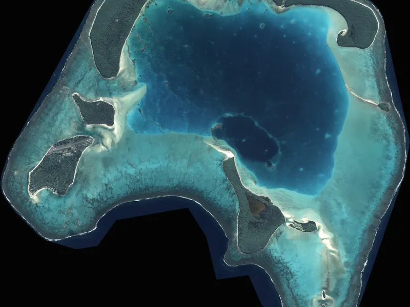 Tetiaroa from the air