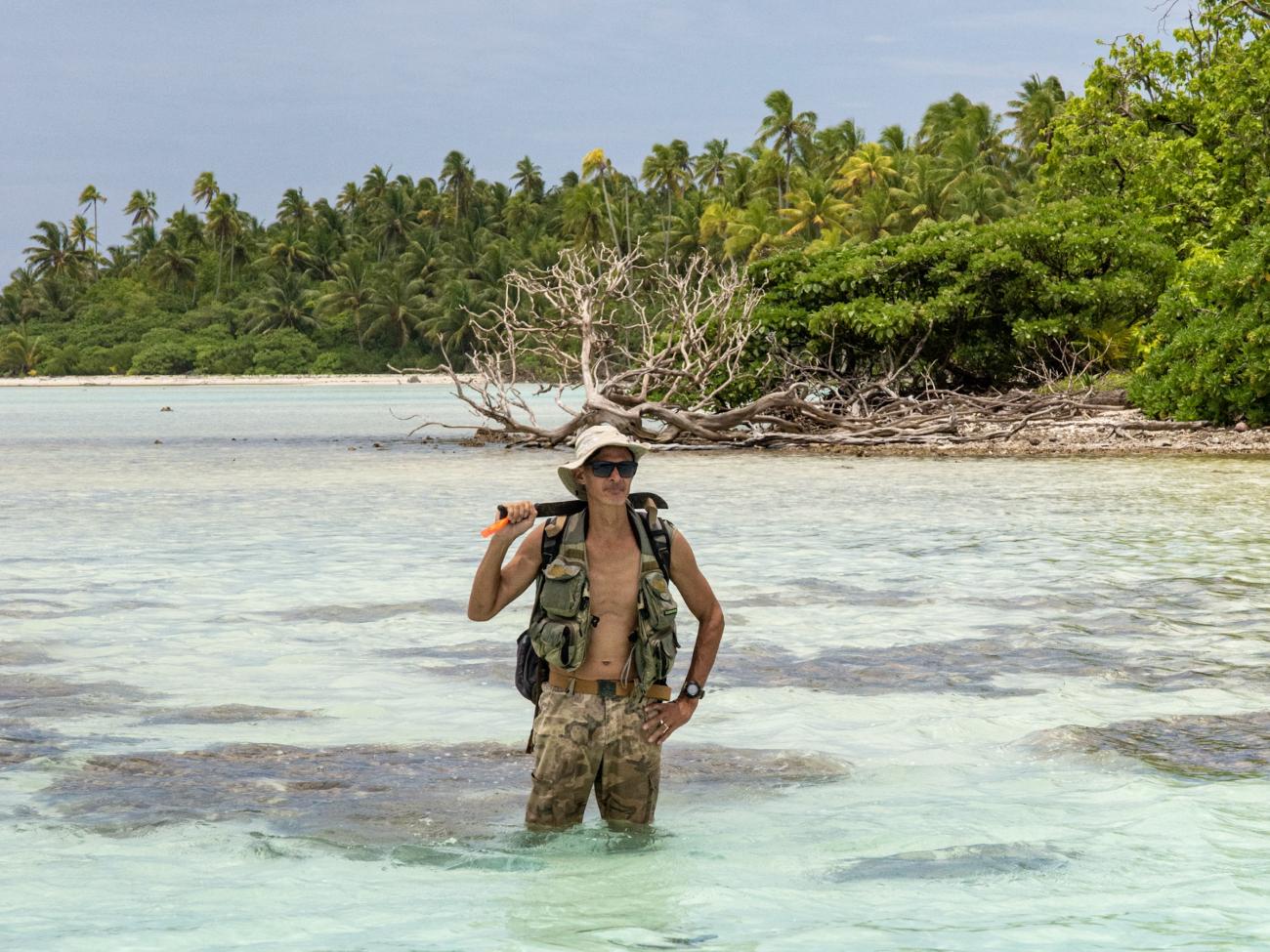 Jean Yves Meyer on Tetiaroa